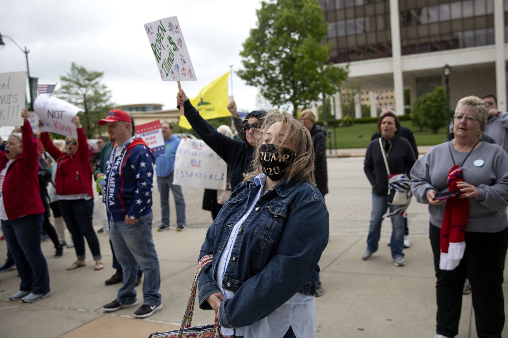 Springfield protest - Normal resident